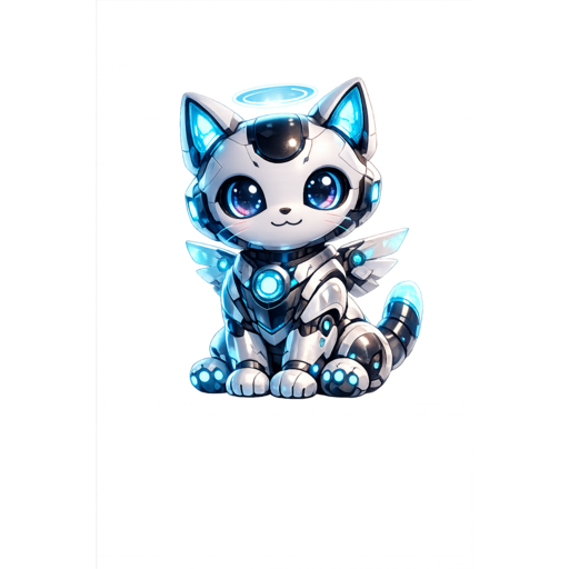 Chuck, the ShyneTyme Works robot-cat helper